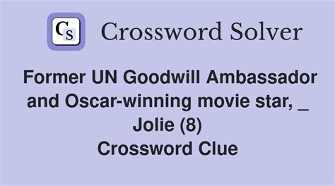 actress jolie crossword clue|jolie actress crossword 8 letters.